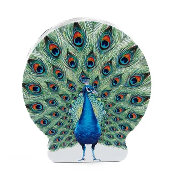 OMLÓS KEKSZ PÁVÁS FÉM DOBOZBAN