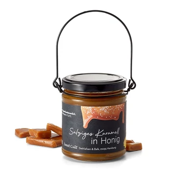 SÓS KARAMELLÁS MÉZ, 250g, GLUTÉNMENTES