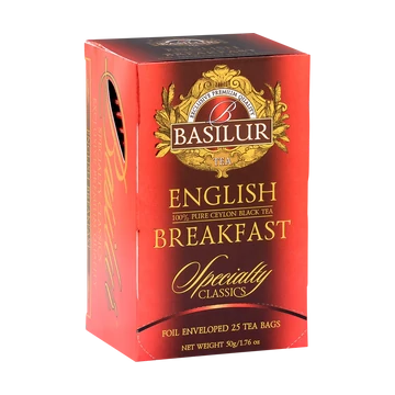 ENGLISH BREAKFAST BASILUR TEA, 25 db filter