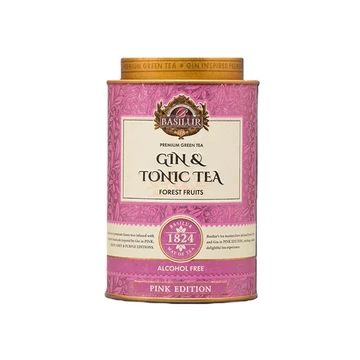 Gin & Tonic Tea – Pink Edition (Forest Fruits) Basilur szálas zöld tea, 75g