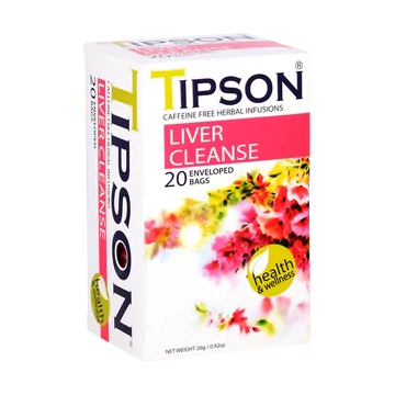 TIPSON MÁJTISZTÍTÓ HERBA TEA, 20db filter