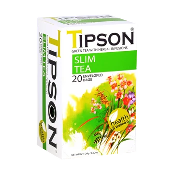 TIPSON SLIM KARCSÚSÍTÓ HERBA TEA, 20db filter