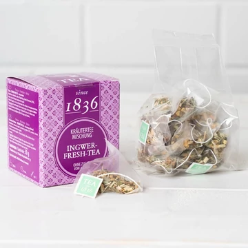 GYÖMBÉRES FRISSÍTŐ PIRAMISFILTERES TEA, 15db 2g-os filter