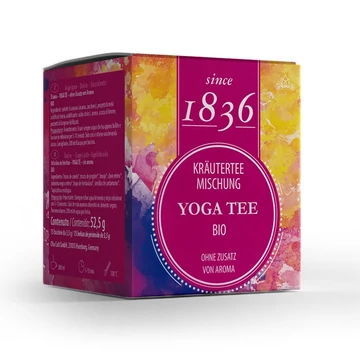 YOGA PIRAMISFILTERES GYÓGYTEA, DE-ÖKO-003