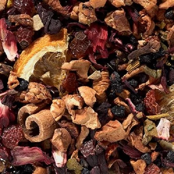 "FEUERZANGENBOWLE" KRAMPAMPULI vörösboros-narancsos-fahéjas  GYÜMÖLCSTEA, 50g
