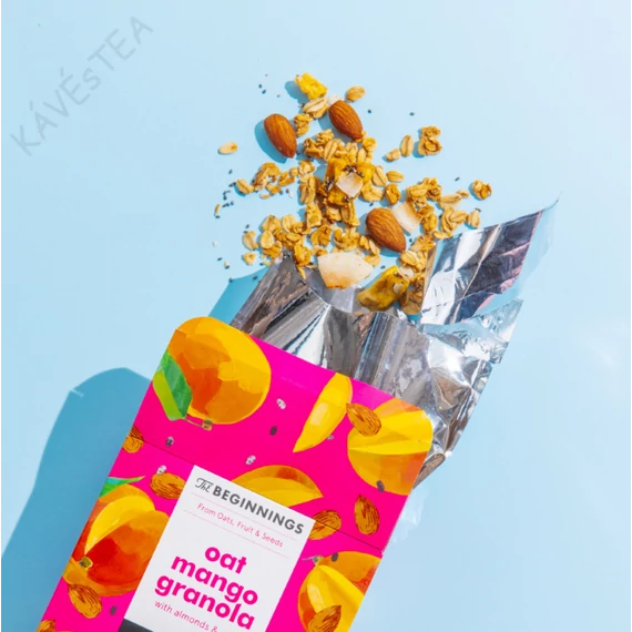 VEGÁN, GLUTÉNMENTES MANGÓS ZABGRANOLA, TheBeginnings, 200g