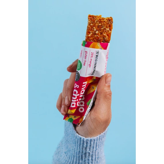 VEGÁN, GLUTÉNMENTES MANGÓ SZELET, TheBeginnings, 40g