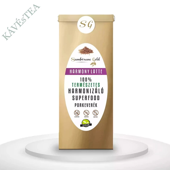 HARMONY LATTE, Harmonizáló superfood porkeverék 100g, VEGÁN, GLUTÉNMENTES