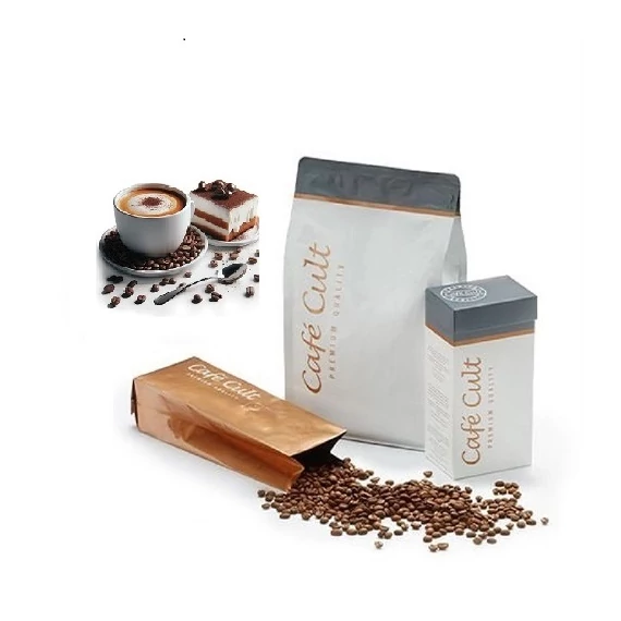 TIRAMISU ÍZESÍTÉSŰ 100% ARABICA SZEMES KÁVÉ, 125g