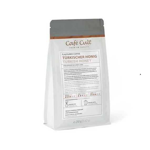 TÖRÖKMÉZ ÍZESÍTÉSŰ 100% ARABICA SZEMES KÁVÉ, 250g