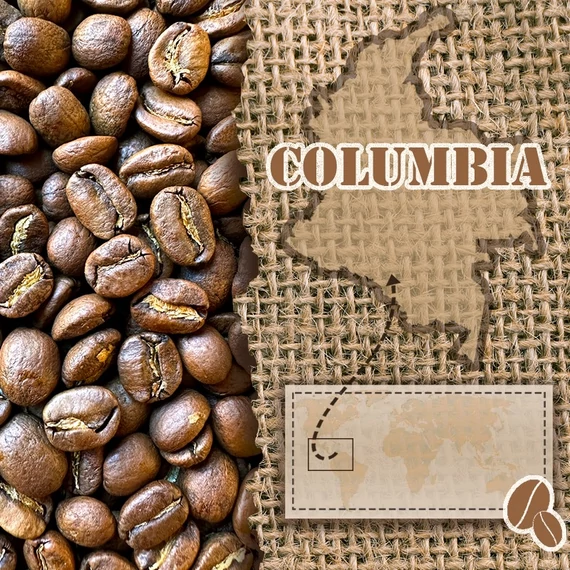 COLUMBIA SUPREMO 100% ARABICA SZEMES KÁVÉ, 125g