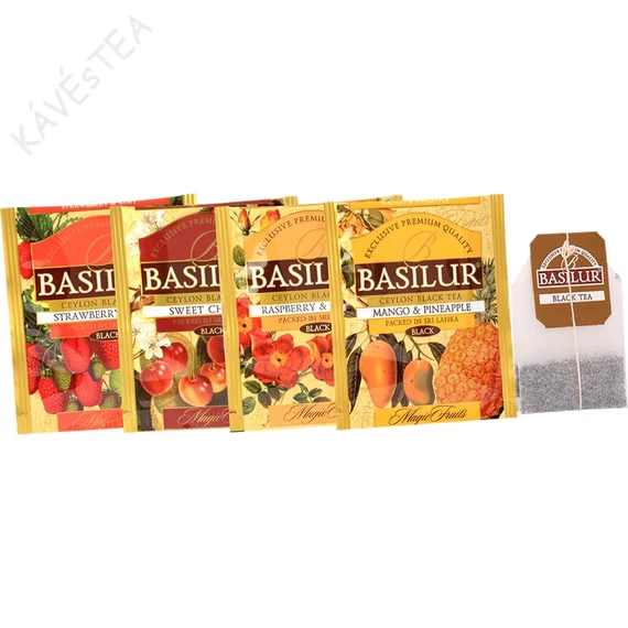 MAGIC FRUIT BASILUR TEA VÁLOGATÁS, 40DB FILTER