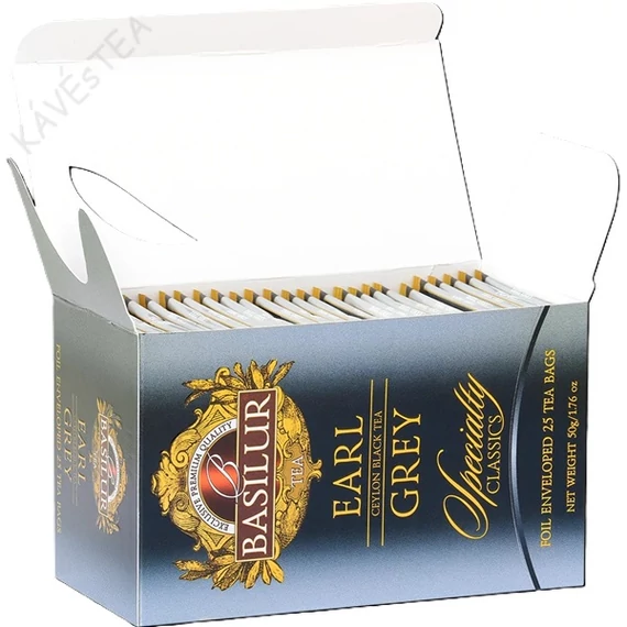 EARL GREY SPECIALITY CLASSICS, BASILUR TEA, 25 filter