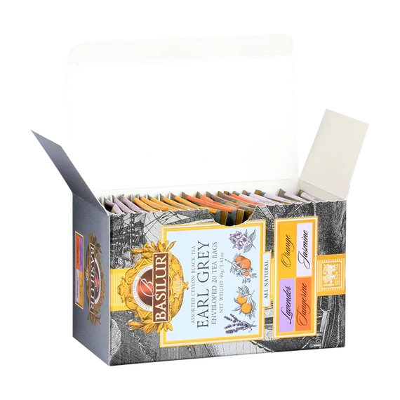 EARL GREY BASILUR TEA, 20 db filter