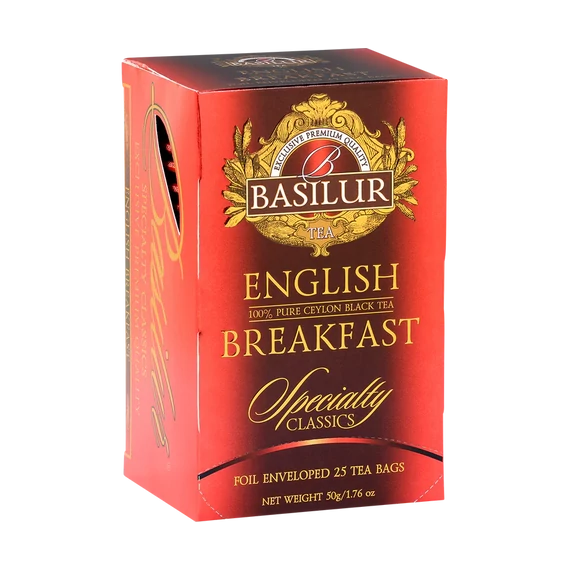 ENGLISH BREAKFAST BASILUR TEA, 25 db filter