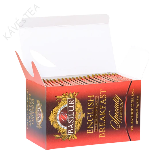ENGLISH BREAKFAST BASILUR TEA, 25 db filter