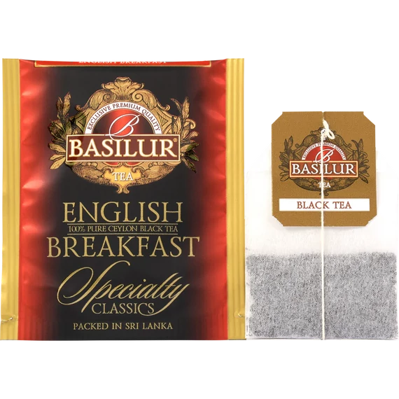 ENGLISH BREAKFAST BASILUR TEA, 25 db filter