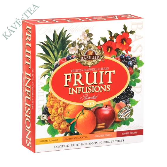 GYÜMÖLCSTEA BASILUR, 40 db filter