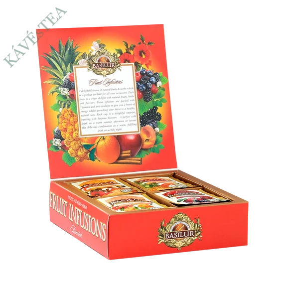 GYÜMÖLCSTEA BASILUR, 40 db filter