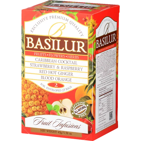 BASILUR GYÜMÖLCSTEA, 25 db filter