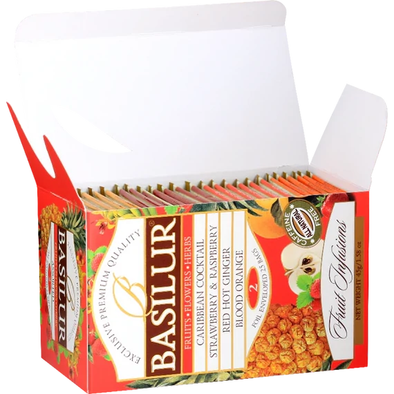 BASILUR GYÜMÖLCSTEA, 25 db filter