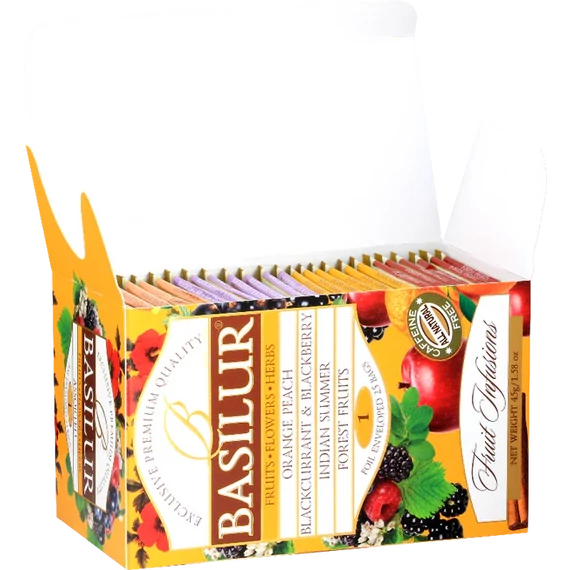 GYÜMÖLCSTEA BASILUR, 25 db filter