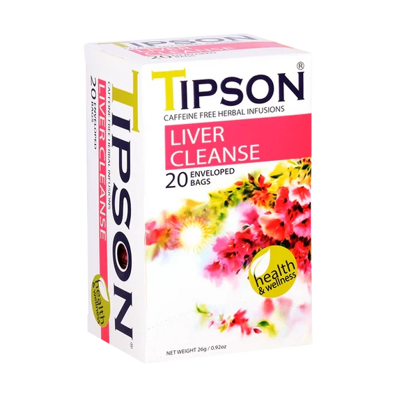 TIPSON MÁJTISZTÍTÓ HERBA TEA, 20db filter