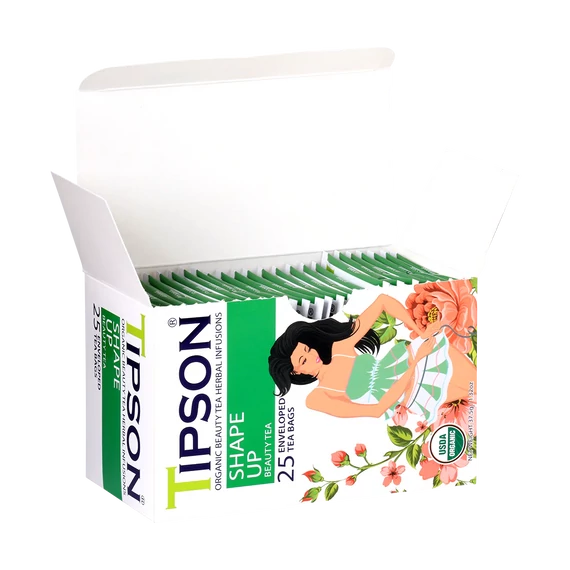 TIPSON BEAUTY SHAPR UP HERBA TEA, 25db filter