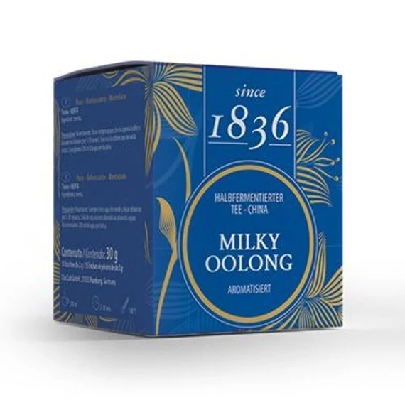 MILKY OOLONG  FÉLIG FERMENTÁLT PIRAMISFILTERES TEA