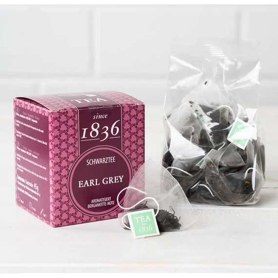 EARL GRAY BERGAMOTT PIRAMISFILTERES TEA