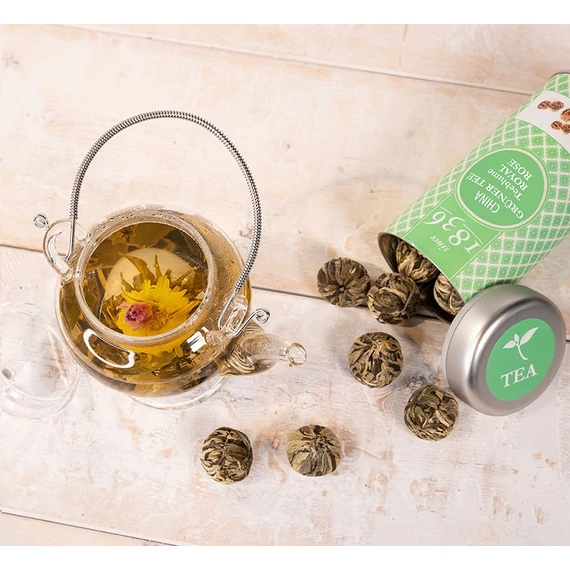 ROYAL ROSE VIRÁGZÓ ZÖLD TEA, 10db/doboz