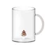BOROSILICATE HŐÁLLÓ ÜVEG BÖGRE BELSŐ TORTA DEKORRAL, 420ml